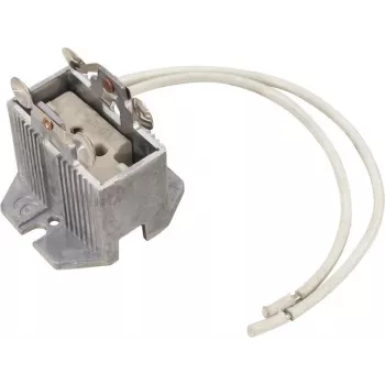 OMNILUX GX-9.5 & GY-9.5 Objímka lampy, keramika, 250V/10A, skrutkové upevnenie 9450030C