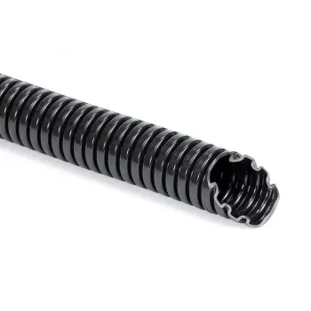 HellermannTyton HG-SW11 PA6 BK 50 Ochranná hadica, 8,5 mm menovitý priemer, čierna, 50 m