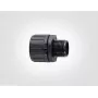 HellermannTyton HG25-S-M25 PA66 BK 10 Priame pripojenie, závit M25, kanál 25 mm, čierna