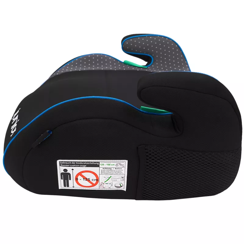 Petex Max 301 Podsedák bez operadla sivá/čierna ECE R129 i-Size 125-150 cm