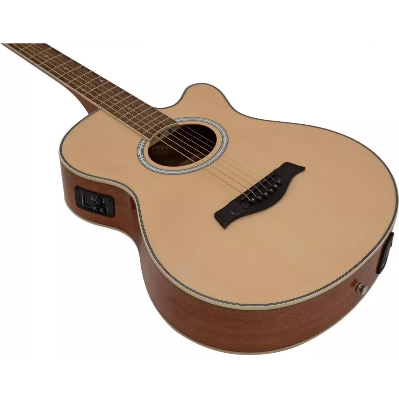 DIMAVERY AW-400 Westernová gitara, natur 26235085