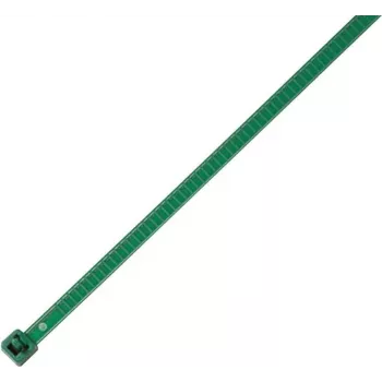 HellermannTyton LR55 Opakovane použiteľná káblová pásková spona 195 x 4,7 mm zelená 25-pack 115-00005