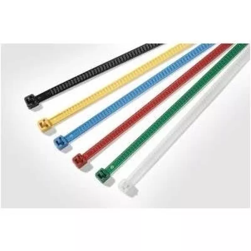HellermannTyton LR55 Opakovane použiteľná káblová pásková spona 195 x 4,7 mm zelená 25-pack 115-00005