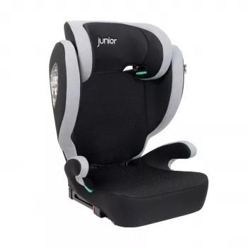 Petex Basic Plus 1601 Detská autosedačka sivá HDPE ECE R129 i-Size ISOFIX 100-150 cm