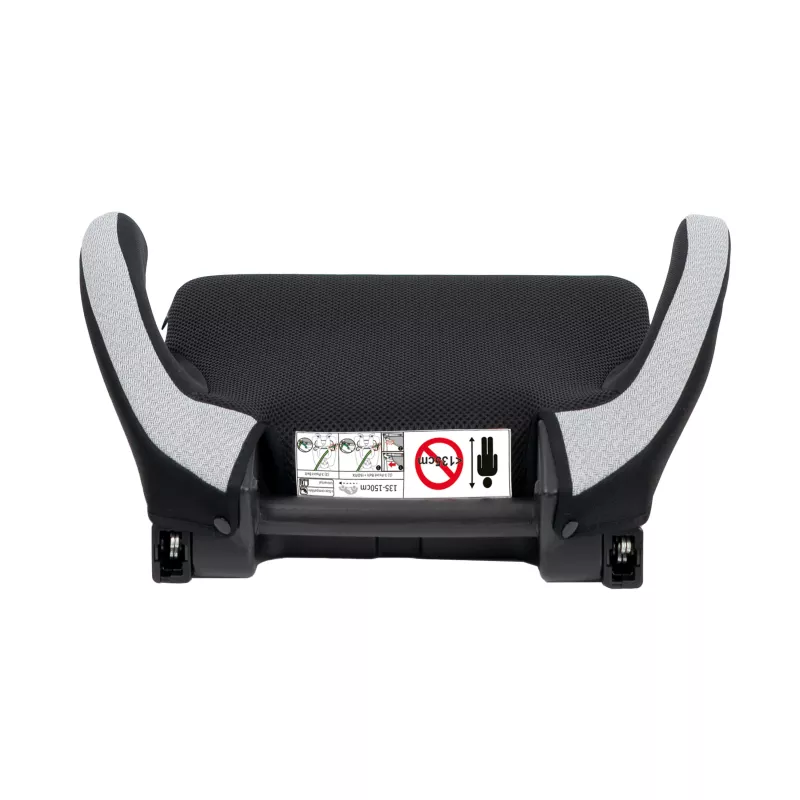 Petex Basic Plus 1601 Detská autosedačka sivá HDPE ECE R129 i-Size ISOFIX 100-150 cm
