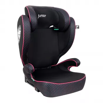 Petex Basic Plus 1602 Rosa HDPE detská autosedačka ECE R129 i-Size 100-150 cm