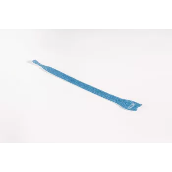 HellermannTyton TEXTIE-M opakovane použiteľná suchý zips káblová páska 200mm x 12,5mm modrá (balenie 10 ks) 130-00018