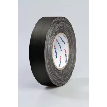 HellermannTyton HelaTape Tex textilná páska 19mm x 10m čierna bavlna-polyester 712-00204