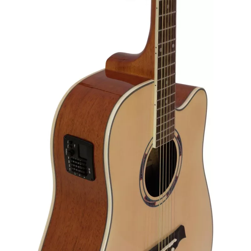 DIMAVERY DR-520 Dreadnought akustická gitara, prírodná 26231272