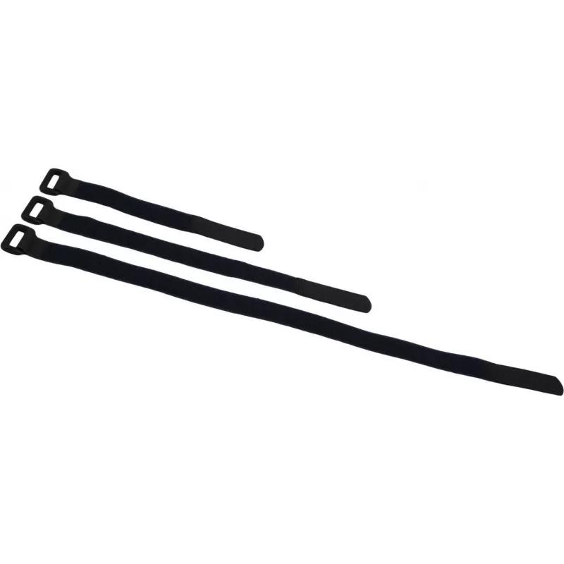 ACCESSORY BS-1 suchý zips na káble 25x300 mm čierny balenie 10 ks 30006031