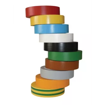 HellermannTyton Helagrip súprava PVC označovacích puzdier, 10 kotúčov, vnútorný priemer 15 mm, dĺžka 10 m, viacfarebná (10 farieb) 710-00146