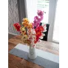 EUROPALMS vetva Cymbidium, umelá, bielo-ružová, 90 cm 82530312