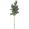 EUROPALMS zasnežená vetva jedle, PE, 65 cm (83500421)