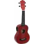 DIMAVERY UK-100 sopránová ukulele, Flamed Red 26255807