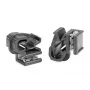HellermannTyton EdgeClip EC1-3SV-DHC6-7 držiak káblovej spony, čierny, 100 kusov 151-04455
