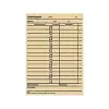 BÜRK MOBATILE karta do pečiatkovacích hodín ZS 5200, 100 kariet, zelená tlač na bielom kartóne, 189 x 86 mm B01830040500