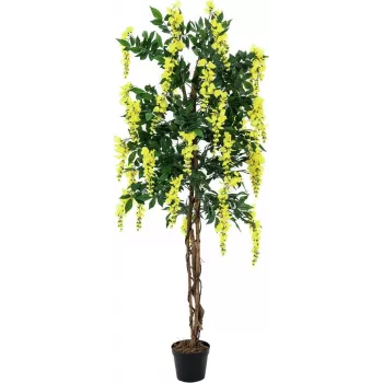 EUROPALMS zlatý dážď umelá rastlina, žltá, 180 cm 82507116