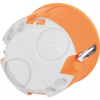 f-tronic HW prístrojová zásuvka E3700TC vzduchotesná dutinová zásuvka D68 mm T62 mm oranžová 10 ks 7360072