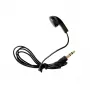 MIDLAND Albrecht 29978 jednorazové in-ear slúchadlo s 3,5 mm jack, mono, čierne, kompatibilné s ATR400/Tourist Guide