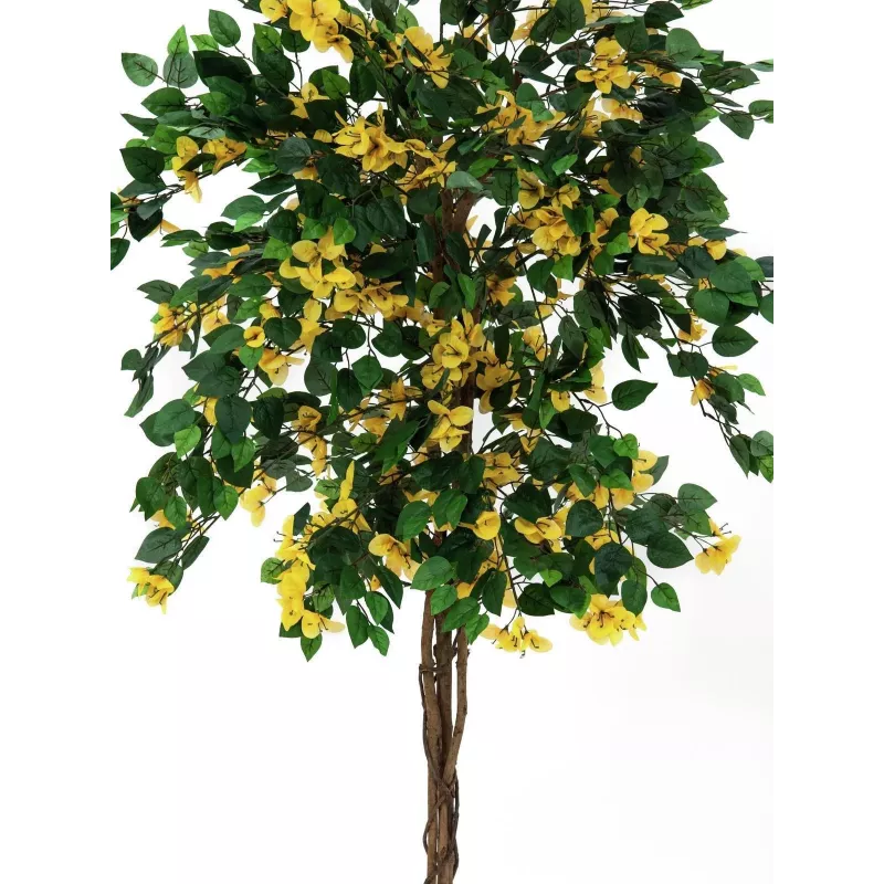 EUROPALMS Bougainvillea umelá rastlina, žltá, 180 cm 82507081