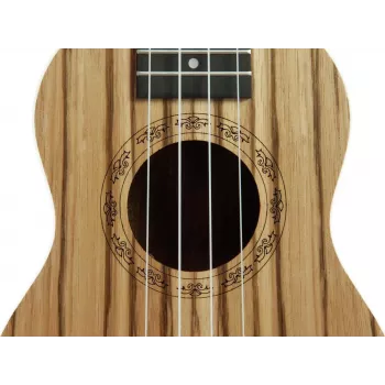 DIMAVERY UK-400 sopránová ukulele zebrano 26255831