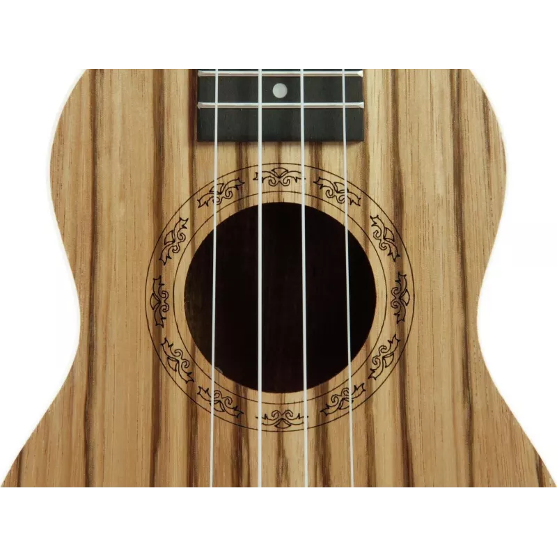 DIMAVERY UK-400 sopránová ukulele zebrano 26255831