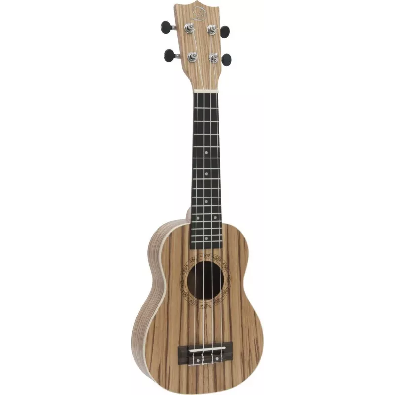 DIMAVERY UK-400 sopránová ukulele zebrano 26255831