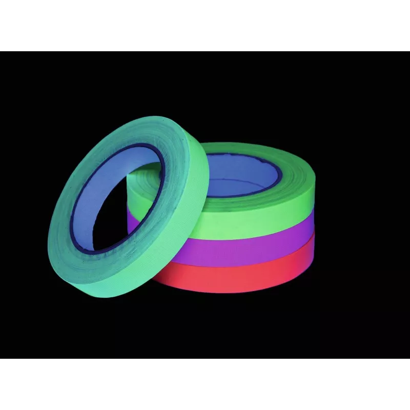 ACCESSORY gaffa páska 19 mm x 25 m neónovo žltá UV-aktívna 30005481