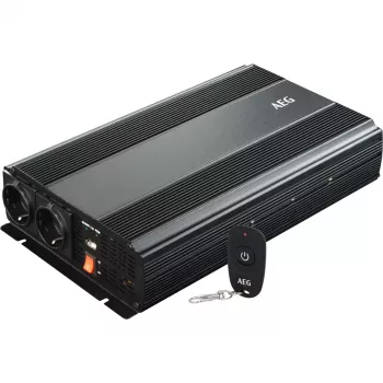 AEG menič 1500 W 12 V DC na 230 V AC s diaľkovým ovládačom (10058)