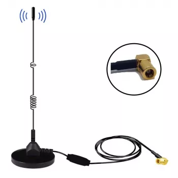 Midland Albrecht MAG31 DAB+ magnetická anténa so zosilňovačom, pásmo III, 3 m kábel, SMB konektor 62336