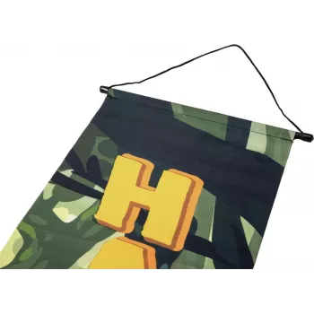 EUROPALMS Halloween banner, strašidelný les, sada 2 ks, 30x180 cm (80164207)