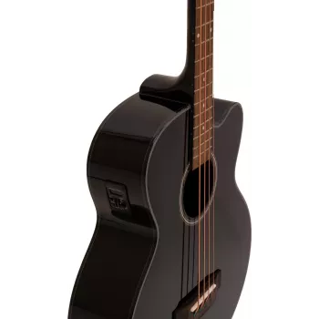 DIMAVERY AB-450 akustická basová gitara, čierna 26224013