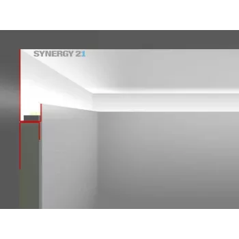 SYNERGY21 LED profil 200cm zinkový plech typ B40 S21-LED-PR00140