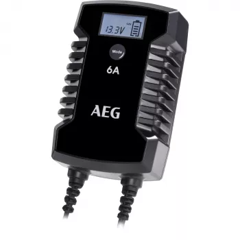 AEG LD6 10617 nabíjačka autobatérií 6V/12V 3A/6A s LCD displejom