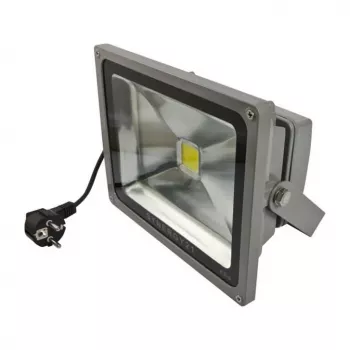 SYNERGY21 S21-LED-TOM01006 LED vonkajší reflektor 50W sivý neutrálna biela