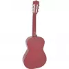 Dimavery AC-303 koncertná gitara 1/2 veľkosť červená s gigbagom, ladičkou, trsátkami a popruhom pre začiatočníkov