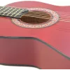 Dimavery AC-303 koncertná gitara 1/2 veľkosť červená s gigbagom, ladičkou, trsátkami a popruhom pre začiatočníkov