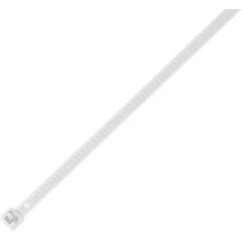 HellermannTyton LR55 opakovane uzatvárateľný káblový viazač 195 x 4,7 mm, PA66 prírodný, 25 ks 115-00008