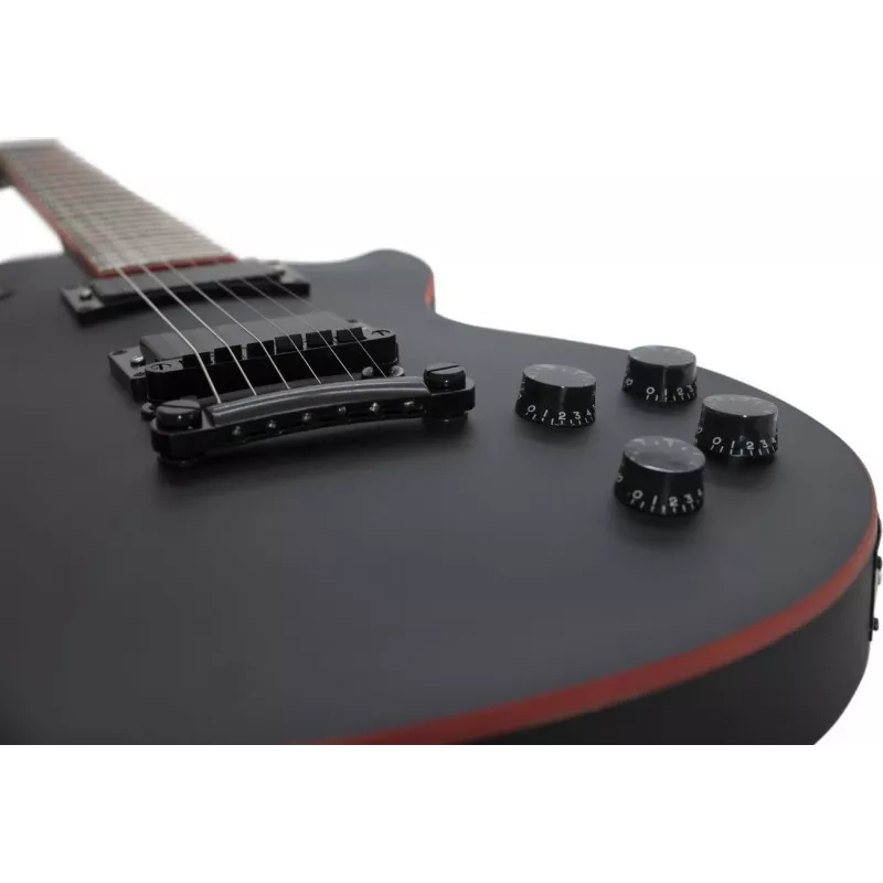 DIMAVERY LP-800 elektrická gitara, matne čierna 26219400