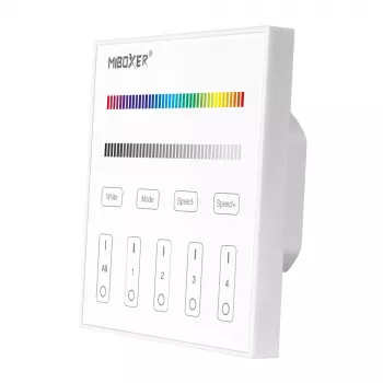 MiBoxer X3 Smart Touch Panel pre LED ovládanie (DMX512 & 2,4GHz RF)