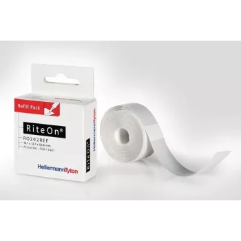 HellermannTyton RO202REF-1401-WH živicová termotransferová páska, 140 mm x 300 m, biela