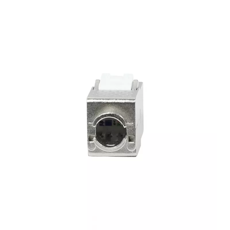 SYNERGY21 S216378V3 CAT8.1 RJ45 Keystone modul, Slim-line krátky, GHMT certifikovaný, biely