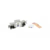 SYNERGY21 S216378V3 CAT8.1 RJ45 Keystone modul, Slim-line krátky, GHMT certifikovaný, biely