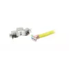 SYNERGY21 S216378V3 CAT8.1 RJ45 Keystone modul, Slim-line krátky, GHMT certifikovaný, biely