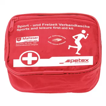 Petex 43930212 Taška prvej pomoci so suchým zipsom pre deti, dospelých, stavebné stroje, voľný čas, 115 x 70 x 155 mm