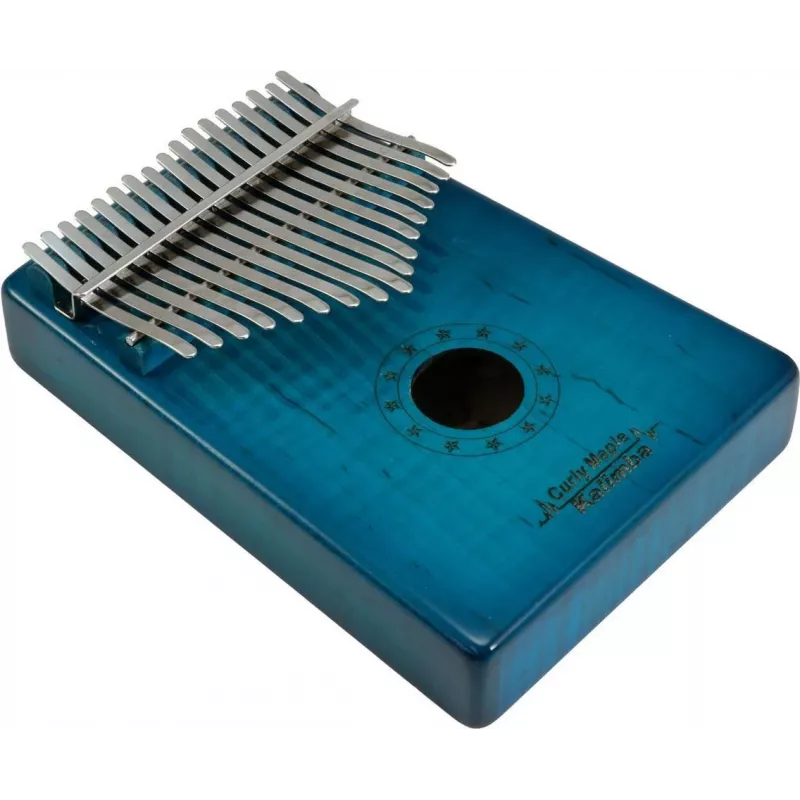 Dimavery KL-6 kalimba, 17 klávesov, C-dur, modrá 26051620