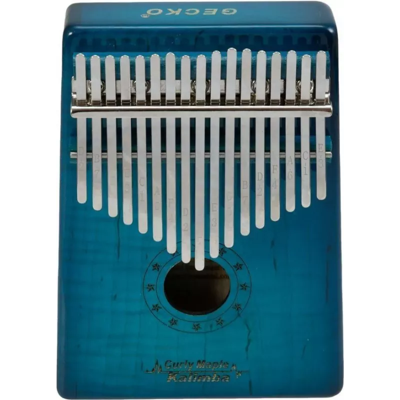 Dimavery KL-6 kalimba, 17 klávesov, C-dur, modrá 26051620