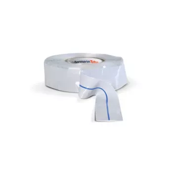 HellermannTyton 711-00400 samozváracná silikónová gumená páska, 9,1 m x 25 mm, sivá