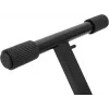 DIMAVERY SL-2EU stojan na keyboard X-style, výškovo nastaviteľný, skladací, čierny 26702069