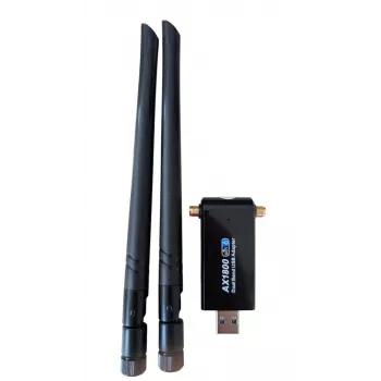 ALLNET Wireless AX 1800Mbit USB 3.0 WLAN stick dongle ALL-WA1800AX-EXT s externými anténami